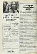 Better Homes & Gardens May 1977 Magazine Article: Houseplant Pronunciation Guide