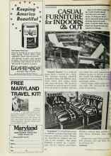 Better Homes & Gardens May 1977 Magazine Article: CASUAL FURNITURE for INDOORS & OUT