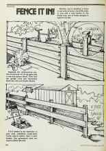 Better Homes & Gardens May 1977 Magazine Article: FENCE IT IN!
