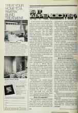 Better Homes & Gardens May 1977 Magazine Article: IS IT APPENDICITIS?