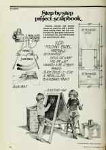 Better Homes & Gardens June 1977 Magazine Article: Step-by-step project scrapbook