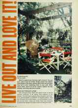 Better Homes & Gardens June 1977 Magazine Article: LIVE OUT AND LOVE IT!
