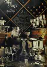 Better Homes & Gardens June 1977 Magazine Article: Wine Finery