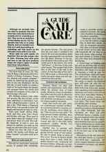 Better Homes & Gardens June 1977 Magazine Article: A GUIDE TO NAIL CARE
