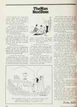 Better Homes & Gardens June 1977 Magazine Article: The Man Next Door