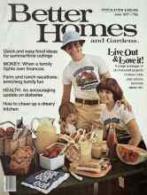 Better Homes & Gardens June 1977 Magazine Cover