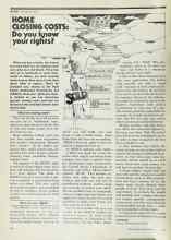 Better Homes & Gardens July 1977 Magazine Article: HOME CLOSING COSTS: Do you know your rights?