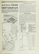 Better Homes & Gardens July 1977 Magazine Article: STEP-BY-STEP TO A FOOD DEHYDRATOR