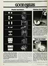 Better Homes & Gardens July 1977 Magazine Article: Kitchen fire fighter
