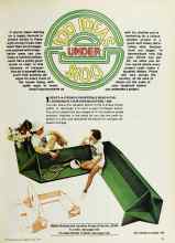 Better Homes & Gardens July 1977 Magazine Article: 100 IDEAS UNDER $100