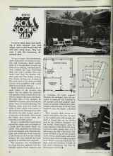 Better Homes & Gardens July 1977 Magazine Article: HOW TO DECK A SLOPING YARD