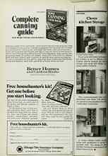 Better Homes & Gardens August 1977 Magazine Article: Clever Kitchen Storage