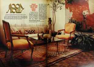 Better Homes & Gardens August 1977 Magazine Article: FLOOR SHOWS