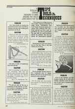 Better Homes & Gardens September 1977 Magazine Article: TIPS TOOLS & TECHNIQUES