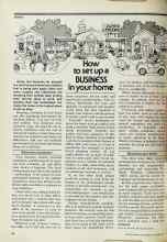 Better Homes & Gardens October 1977 Magazine Article: How to set up a BUSINESS in your home