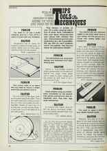 Better Homes & Gardens October 1977 Magazine Article: TIPS TOOLS & TECHNIQUES