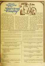 Better Homes & Gardens October 1977 Magazine Article: What's Happening to the American Family