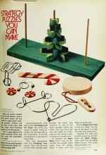 Better Homes & Gardens November 1977 Magazine Article: STRATEGY PUZZLES YOU CAN MAKE