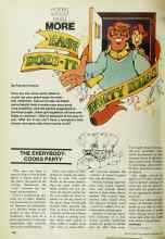 Better Homes & Gardens November 1977 Magazine Article: MORE EASY-DOES-IT PARTY IDEAS