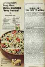 Better Homes & Gardens November 1977 Magazine Article: SPECIAL DIETS GUILT-FREE HOLIDAY FEASTING