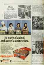 Better Homes & Gardens November 1977 Magazine Article: Deck the walls