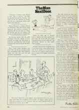 Better Homes & Gardens November 1977 Magazine Article: The Man Next Door