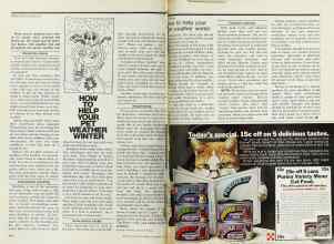 Better Homes & Gardens November 1977 Magazine Article: HOW TO HELP YOUR PET WEATHER WINTER