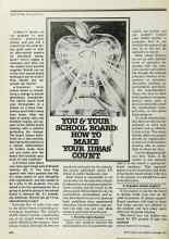 Better Homes & Gardens December 1977 Magazine Article: YOU & YOUR SCHOOL BOARD: HOW TO MAKE YOUR IDEAS COUNT