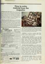 Better Homes & Gardens December 1977 Magazine Article: How to order material from the magazine
