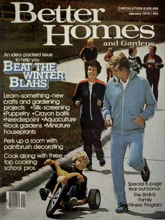 Better Homes & Gardens January 1978 Magazine Cover