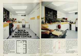 Better Homes & Gardens January 1978 Magazine Article: BUILD YOUR OWN WORKSHOP/HOBBY CENTER