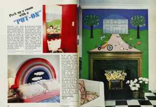 Better Homes & Gardens January 1978 Magazine Article: Perk up a room with a