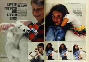 Better Homes & Gardens January 1978 Magazine Article: LIVELY PUPPETS FOR LITTLE ONES