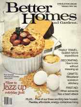 Better Homes & Gardens February 1978 Magazine Cover
