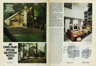 Better Homes & Gardens February 1978 Magazine Article: AN OPEN-PLAN HOUSE WE KNOW YOU'LL LIKE