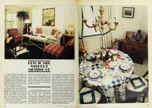 Better Homes & Gardens February 1978 Magazine Article: HOW TO MIX WITHOUT MESSING UP