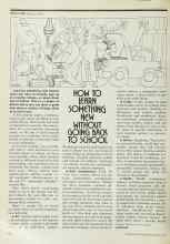 Better Homes & Gardens March 1978 Magazine Article: HOW TO LEARN SOMETHING NEW WITHOUT GOING BACK TO SCHOOL