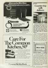 Better Homes & Gardens March 1978 Magazine Article: Counter-top milk delivery