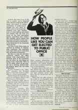Better Homes & Gardens March 1978 Magazine Article: HOW PEOPLE LIKE YOU CAN GET ELECTED TO PUBLIC OFFICE