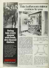 Better Homes & Gardens March 1978 Magazine Article: This bathroom mirror comes to you