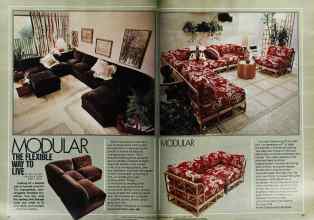Better Homes & Gardens March 1978 Magazine Article: MODULAR THE FLEXIBLE WAY TO LIVE