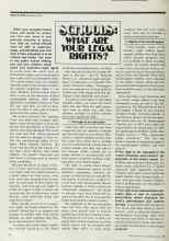 Better Homes & Gardens April 1978 Magazine Article: SCHOOLS: WHAT ARE YOUR LEGAL RIGHTS?
