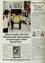 Better Homes & Gardens April 1978 Magazine Article: How to set wooden fence posts