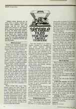 Better Homes & Gardens April 1978 Magazine Article: SENSIBLE FILES FOR YOUR FAMILY FINANCES