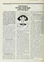 Better Homes & Gardens April 1978 Magazine Article: Learning a foreign language-and liking it