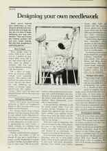 Better Homes & Gardens April 1978 Magazine Article: Designing your own needlework