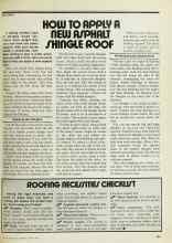 Better Homes & Gardens April 1978 Magazine Article: HOW TO APPLY A NEW ASPHALT SHINGLE ROOF