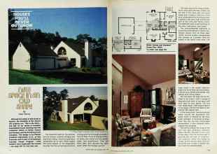 Better Homes & Gardens April 1978 Magazine Article: NEW SPACE IN AN OLD SHAPE