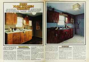 Better Homes & Gardens April 1978 Magazine Article: KEEP YOUR KITCHEN CURRENT