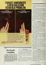 Better Homes & Gardens May 1978 Magazine Article: No-hassle camping